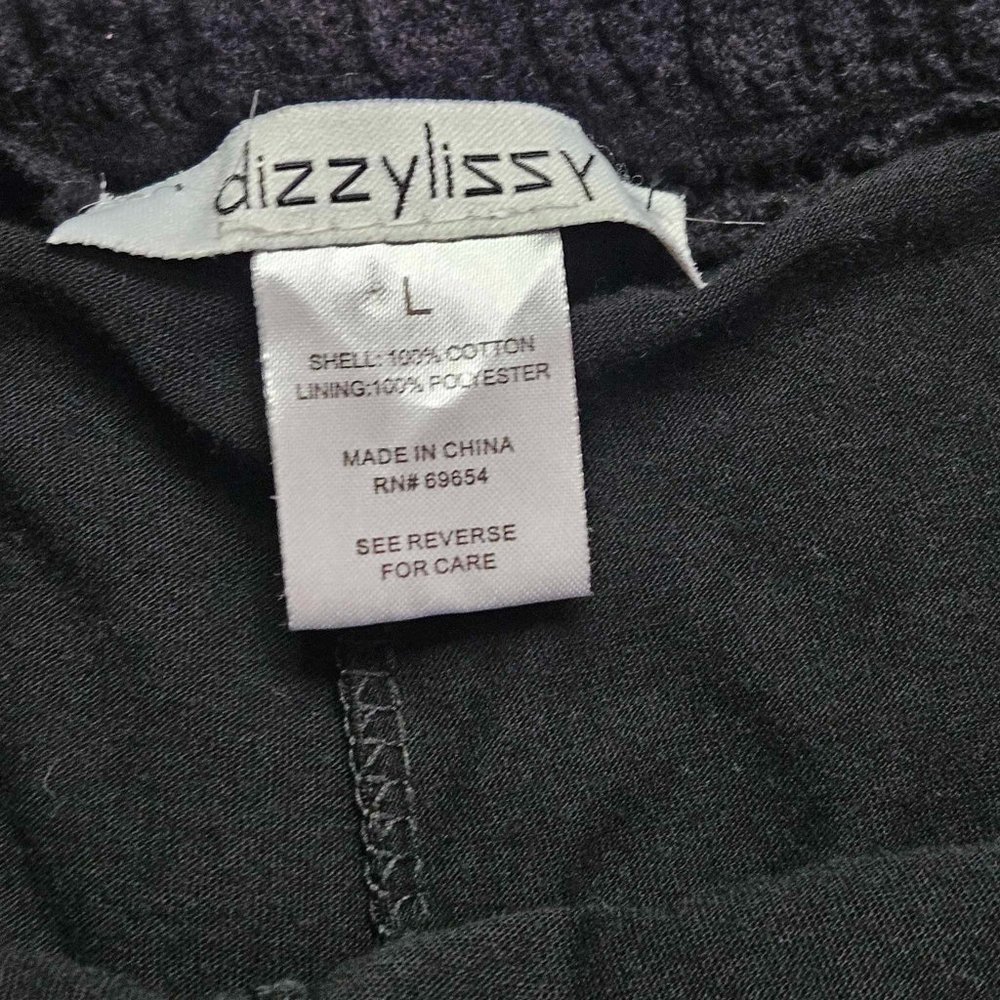 Juniors dizzylizzy Black Lace Shorts Size Large - Picture 5 of 9